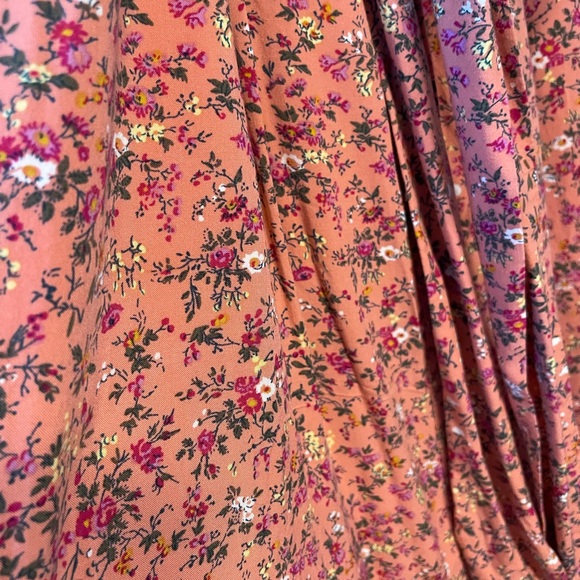 J Crew Floral Print Midi Dress Size 00 - Picture 2 of 4